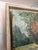 French Country Small French Landscape Oil on Board. C 1940 For Sale - Image 3 of 6