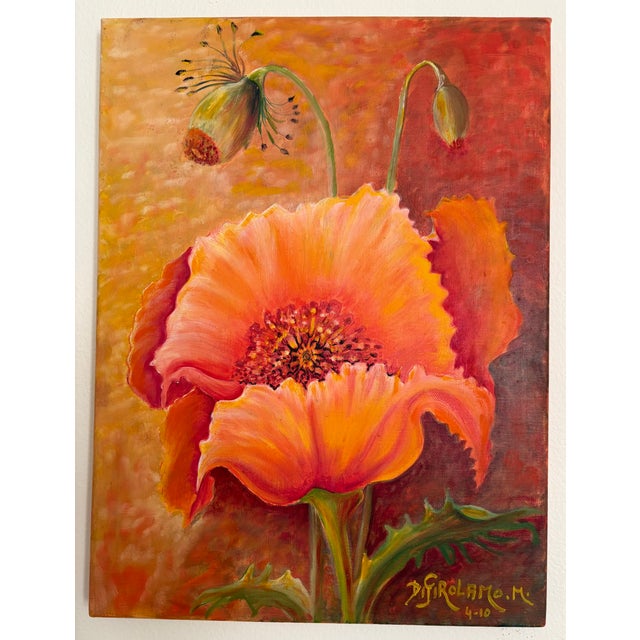 Oil Painting - Floral For Sale - Image 12 of 14