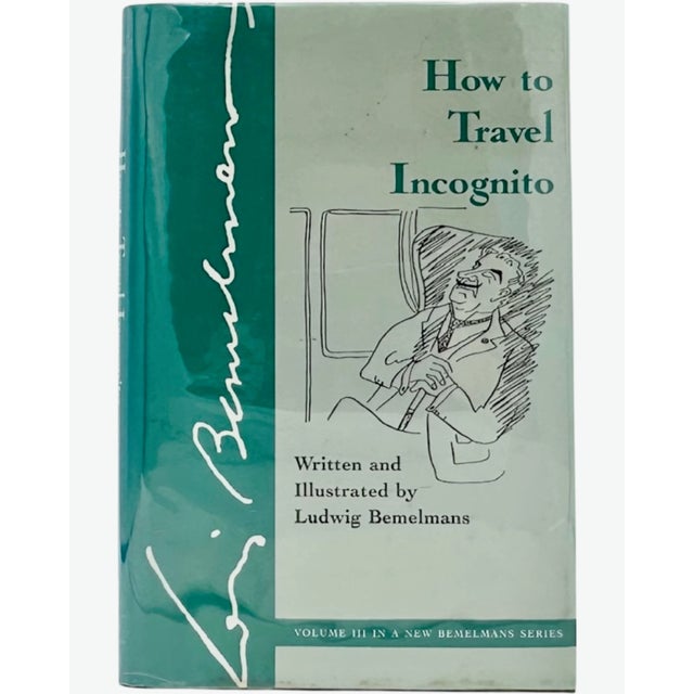 How to Travel Incognito by Ludwig Bemelmans 1993 Book For Sale - Image 12 of 12