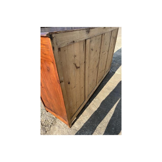 Shop Furniture in Larch Wood, 1890s For Sale - Image 5 of 18