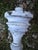 Wood Antique 46-Inch Church Altar Paschal Candlesticks With Cast Iron Bases For Sale - Image 7 of 12