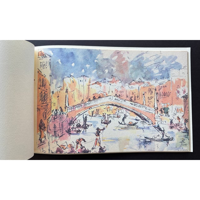 Complete Portfolio of 14 Venetian Color MCM Prints by Antonio Lucardo Reproduction For Sale - Image 4 of 18