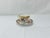 French 19th Century French, Boudois & Bloch Floral Gold-Trimmed Cup & Saucer Set For Sale - Image 3 of 7