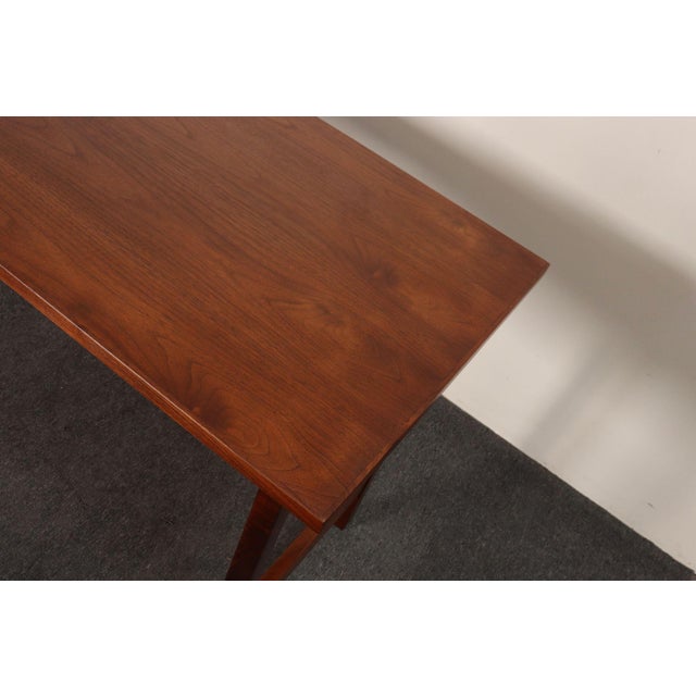 Mid-Century American Modern Studio Craft Walnut Desk by Richard Artschwager For Sale - Image 14 of 18