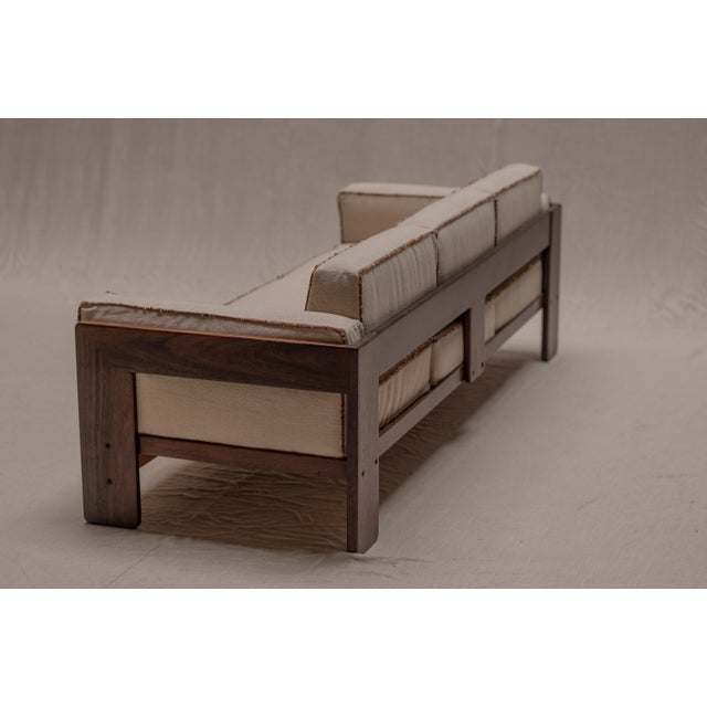 Wood Bastiano 3-Seater Sofa by Tobia Scarpa for Gavina, 1970s For Sale - Image 7 of 18