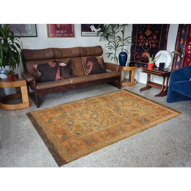 Crafted by skilled master weavers with handspun wool and natural dyes with mesmerizing intricacy and gorgeous color...