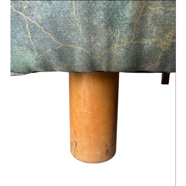 Vintage 1990s Restored Ottoman For Sale - Image 10 of 12