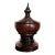 19th Century Black Lacquered Burmese Offering Vessel For Sale