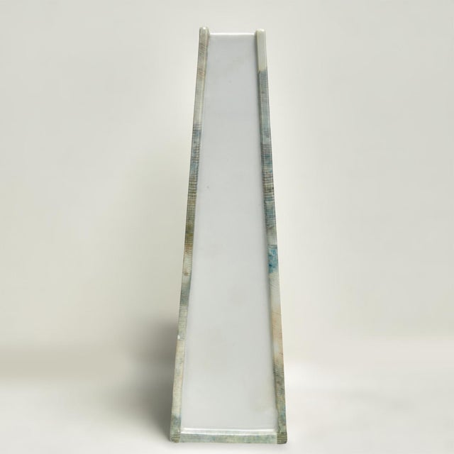 Vintage Porcelain Vase With Birds or Parrots by John Derian For Sale - Image 4 of 12