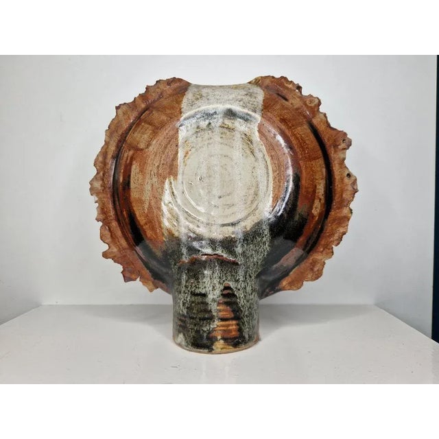 Vintage Danish Ceramic Vase by Tove Hørberg, 1980s For Sale - Image 6 of 6