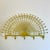 Gold 1980s Vintage Hollywood Regency Boho Chic Sunburst Wall Hook. For Sale - Image 8 of 9