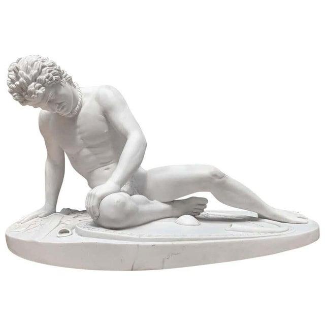 Metal The Wounded Gaul Statue, 20th Century For Sale - Image 7 of 7