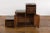 Vintage Tansu Staircase Side Cabinet For Sale - Image 9 of 12
