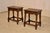 Victorian Pair of 19th Century Elm Joint Stools From England For Sale - Image 3 of 11