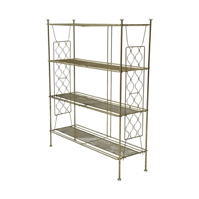 Vintage Brass Shelf Chairish