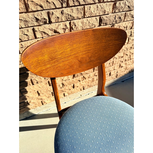 Brown Mid 20th Century Vintage Mid Century Danish Modern Victor Garrison Chair For Sale - Image 8 of 12