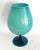 Murano Glass Vase Extra-Large Turqouise For Sale In Miami - Image 6 of 8