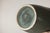Green Tall Artisan Ceramic Hand-Crafted Vase with Ribbed Body and Green Glaze For Sale - Image 8 of 16