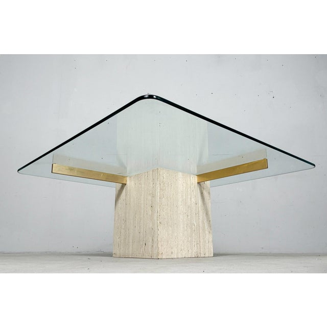 Artedi Travertine Coffee Table, Italy, 1970s For Sale - Image 11 of 18