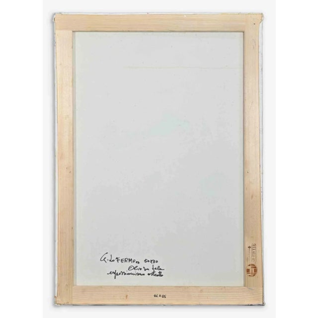 Abstract Expression is an original artwork realized by Giorgio Lo Fermo (b. 1947) in 2022. Original Oil Painting on...