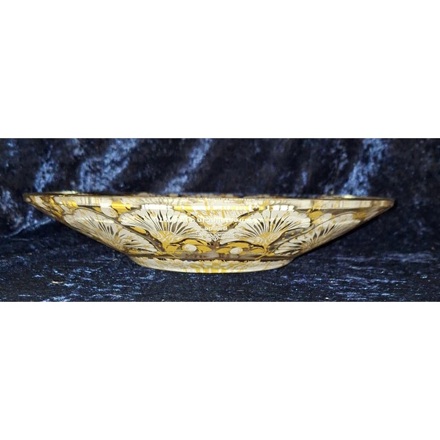 Vintage Glass Annual Plate by Björn Wiinblad, 1976 For Sale - Image 3 of 6