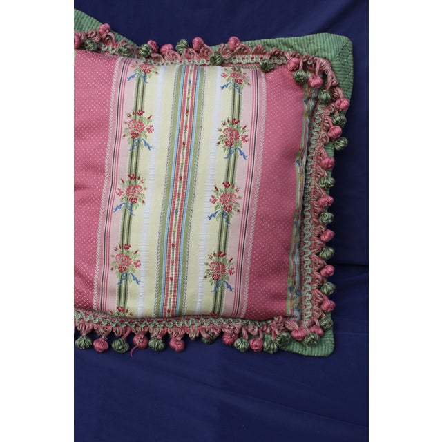 Late 20th Century Mid 20 C. French Chair Pillow For Sale - Image 5 of 13