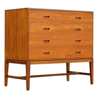1960s Danish Modern Teak Dresser For Sale