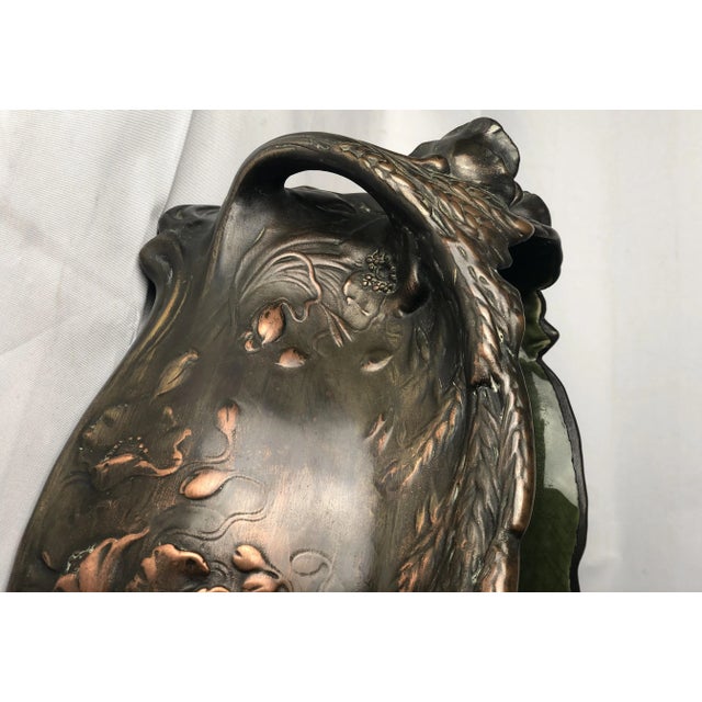 Antique Copper Planter from De Bruyn For Sale - Image 6 of 12