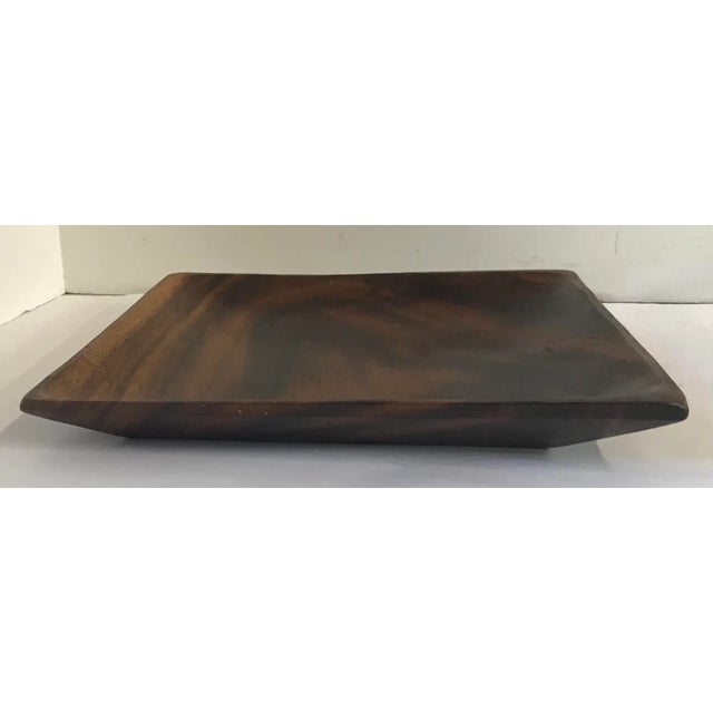 Vintage Wooden Tray From Hawaii For Sale In Dallas - Image 6 of 6