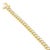 Bold meets brilliant! This unique bracelet is crafted with classic round cut diamonds nestled between raised bands of high...