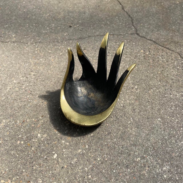 1950s Hand Ashtray by Walter Bosse for Herta Baller, 1950s For Sale - Image 5 of 5