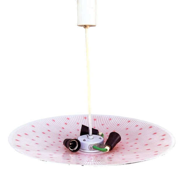 Napako Umbrella Ceiling Lamp, Czechoslovakia, 1960s/1970s. For Sale - Image 12 of 16