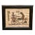 Antique Egyption Hand Made Papyrus Painting For Sale