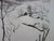Gaston Barret, Winter Landscape, Ink Drawing and Etching For Sale - Image 6 of 8