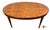 Wood Vintage Drexel Heritage Laurette Collection French Provincial Style Mahogany Parquet Extension Dining Table For Sale - Image 7 of 12
