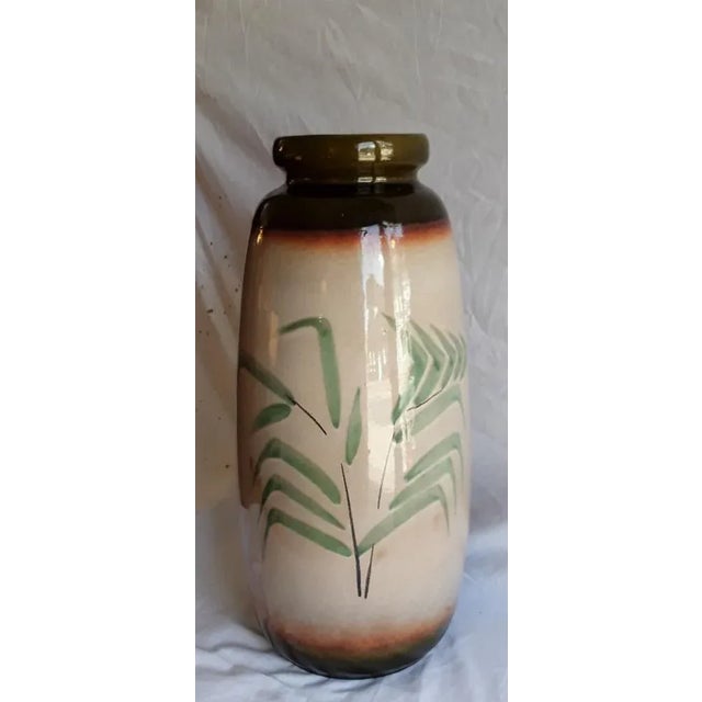 1970s Vintage German Ceramic Vase, 1970s For Sale - Image 5 of 5