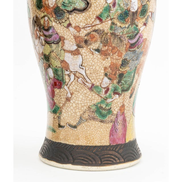 Chinese Nankin Porcelain Vases, Pair For Sale In New York - Image 6 of 12