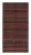 Red 1950s Vintage Persian Kilim in Burgundy With Polychromatic Stripes by Rug & Kilim For Sale - Image 8 of 8