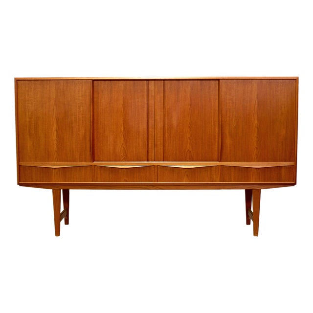 Sejling Skabe Tall Sideboard / Highboard Designed by e.w. Bach For Sale