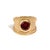 Red Majestic Ruby Gold Statement Ring, Size 8 For Sale - Image 8 of 8