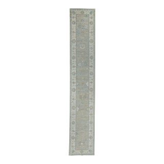 Turkish Oushak Runner Rug 2'10" x 15'11" #17913 For Sale