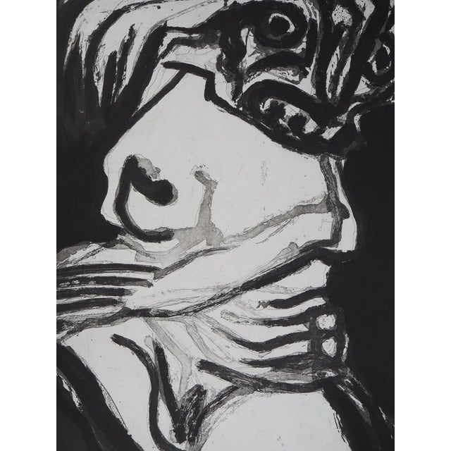 Bengt Lindstrom, The Shaman, Original Engraving For Sale - Image 4 of 5