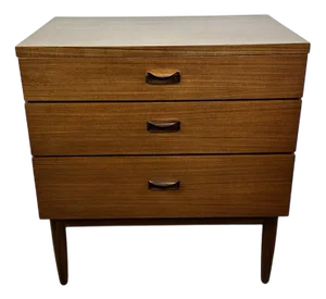 Vintage Wrighton English Teak Chest of Drawers, 1960s
