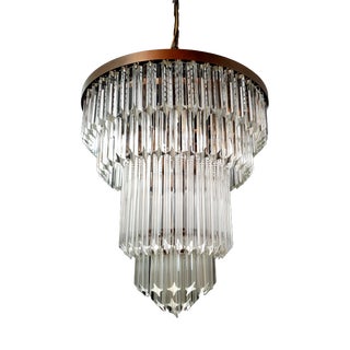 Vintage Murano Glass Chandelier, 1970s For Sale