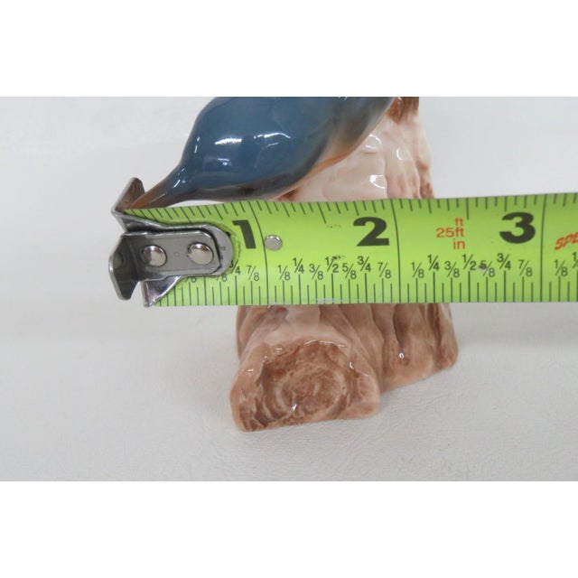Goebel W Germany Cv84 Nuthatch Figurine 1967 Porcelain Bird on Branch 4898b For Sale - Image 9 of 18