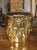 Circa 1900 Polished French Brass Folk Art Wine Cooler or Jardiniere For Sale - Image 9 of 18