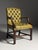 Office Chair in Green Upholstered Leather For Sale - Image 10 of 18