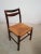 Scandinavian Style Rosewood and Straw Chairs, Set of 4 For Sale - Image 16 of 18