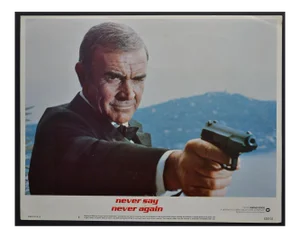 James Bond 007 Never Say Never Again Original Lobby Card, UK, 1984