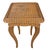 Vintage 1960s Tall Wicker Plant Stand W/ Wavy Cabriole Legs / Palm Beach Regency Pedestal For Sale - Image 9 of 17